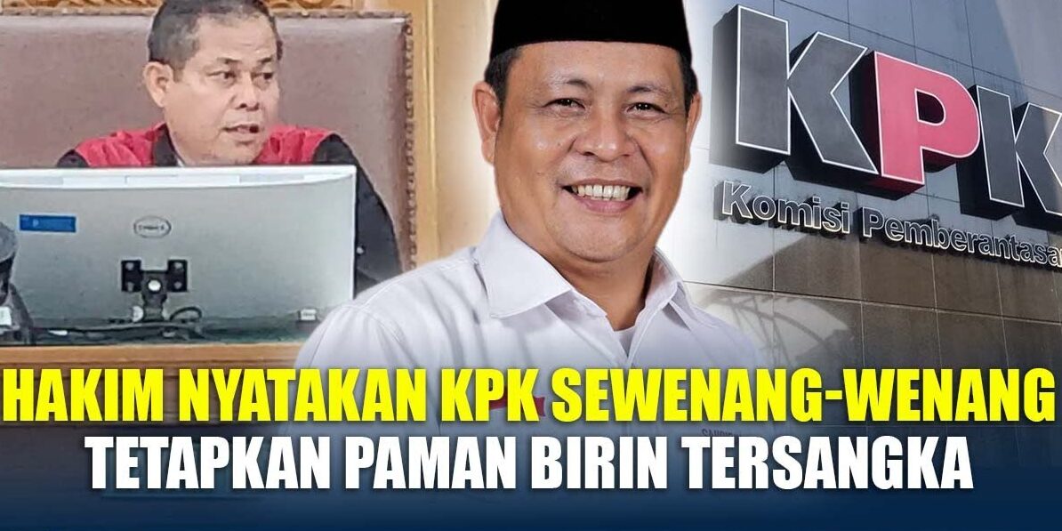 Hakim: Penetapan Tersangka Sahbirin Noor oleh KPK Sewenang-wenang, Gugur di Praperadilan!-sildenafilgenericp.com